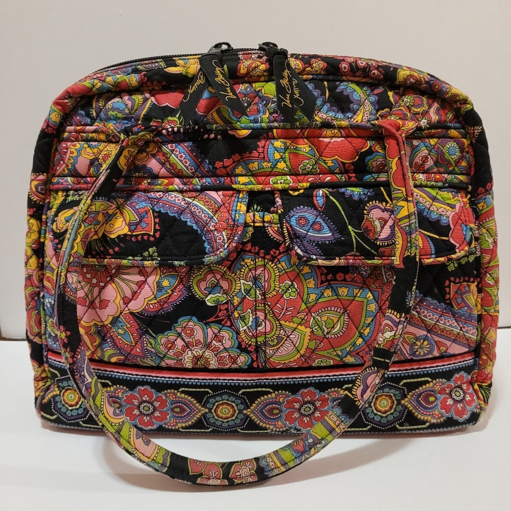 Vera Bradley Symphony in Hue Villager Double Handle Bag